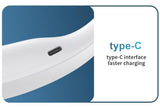 9000mAh Rechargeable Portable Neck Fan Type-C Air Conditioner Cooler