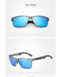KINGSEVEN Men Polarized Sunglasses Aluminum Magnesium Sun Glasses Driving Glasses Rectangle Shades For Men Oculos masculino Male