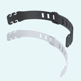 5pcs Soft Strap Extender Adjustment Buckle Holder Ear Protector Belt Hook Universal Size