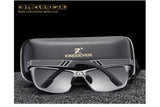 KINGSEVEN Men Polarized Sunglasses Aluminum Magnesium Sun Glasses Driving Glasses Rectangle Shades For Men Oculos masculino Male